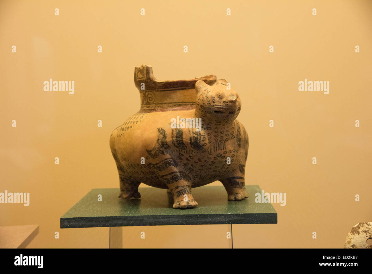 The National Museum of Anthropology,Mexico city,Mexico Culture of Toltecs Stock Photo
