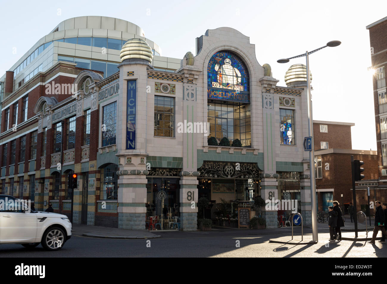 Bibendum restaurant, London, UK Stock Photo