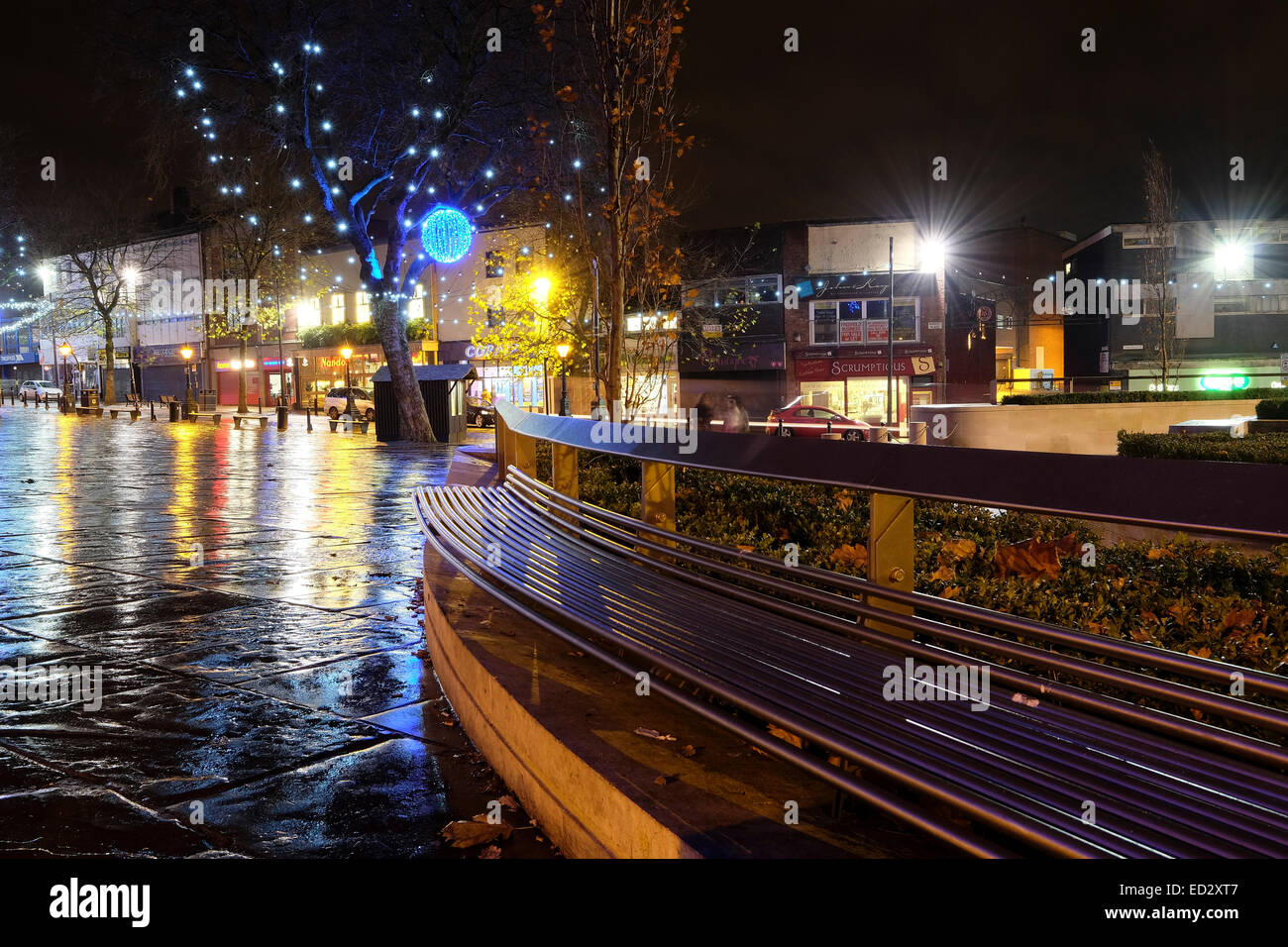 Christmas lights preston hires stock photography and images Alamy