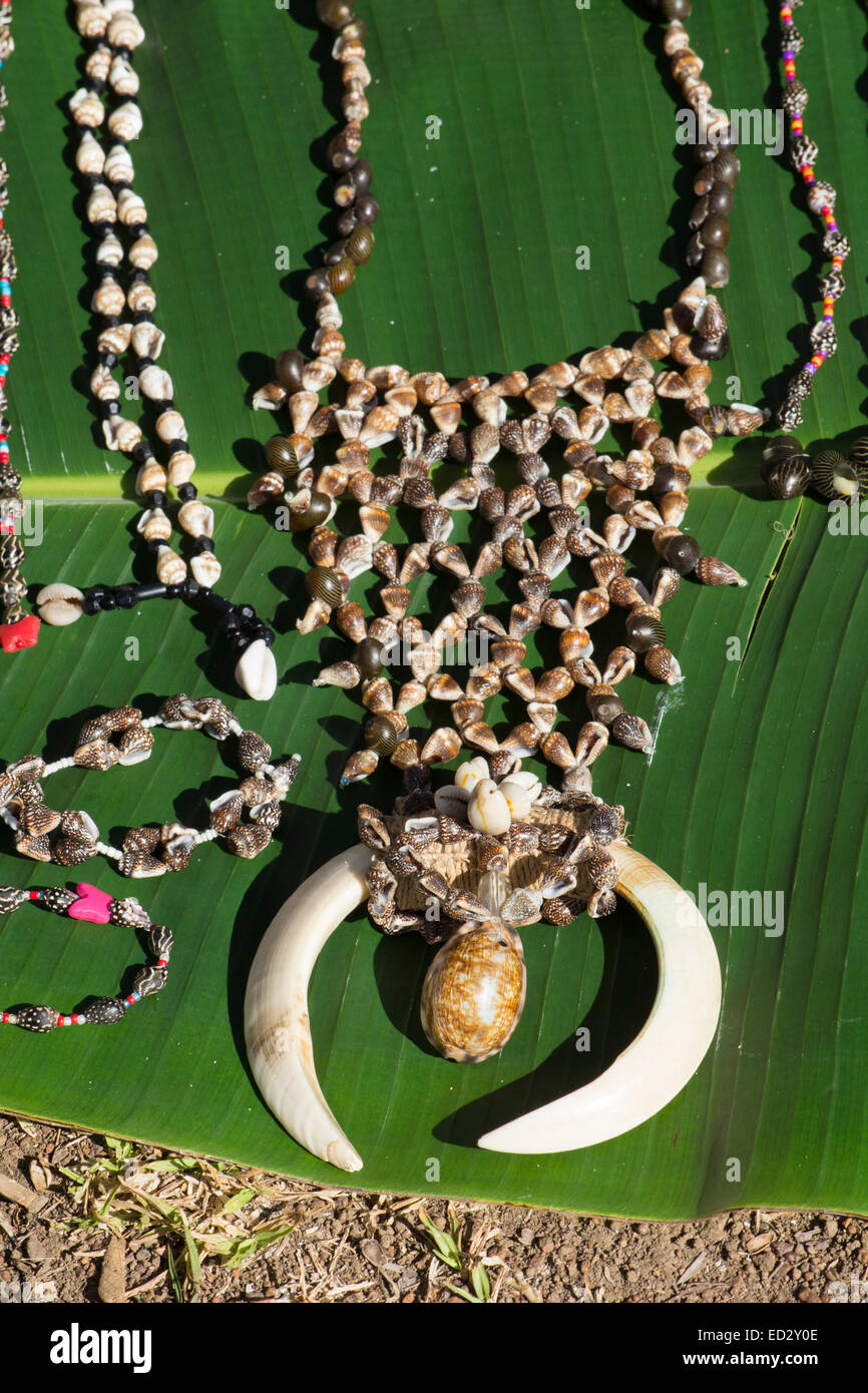 Traditional melanesian jewelry hi-res stock photography and images - Alamy