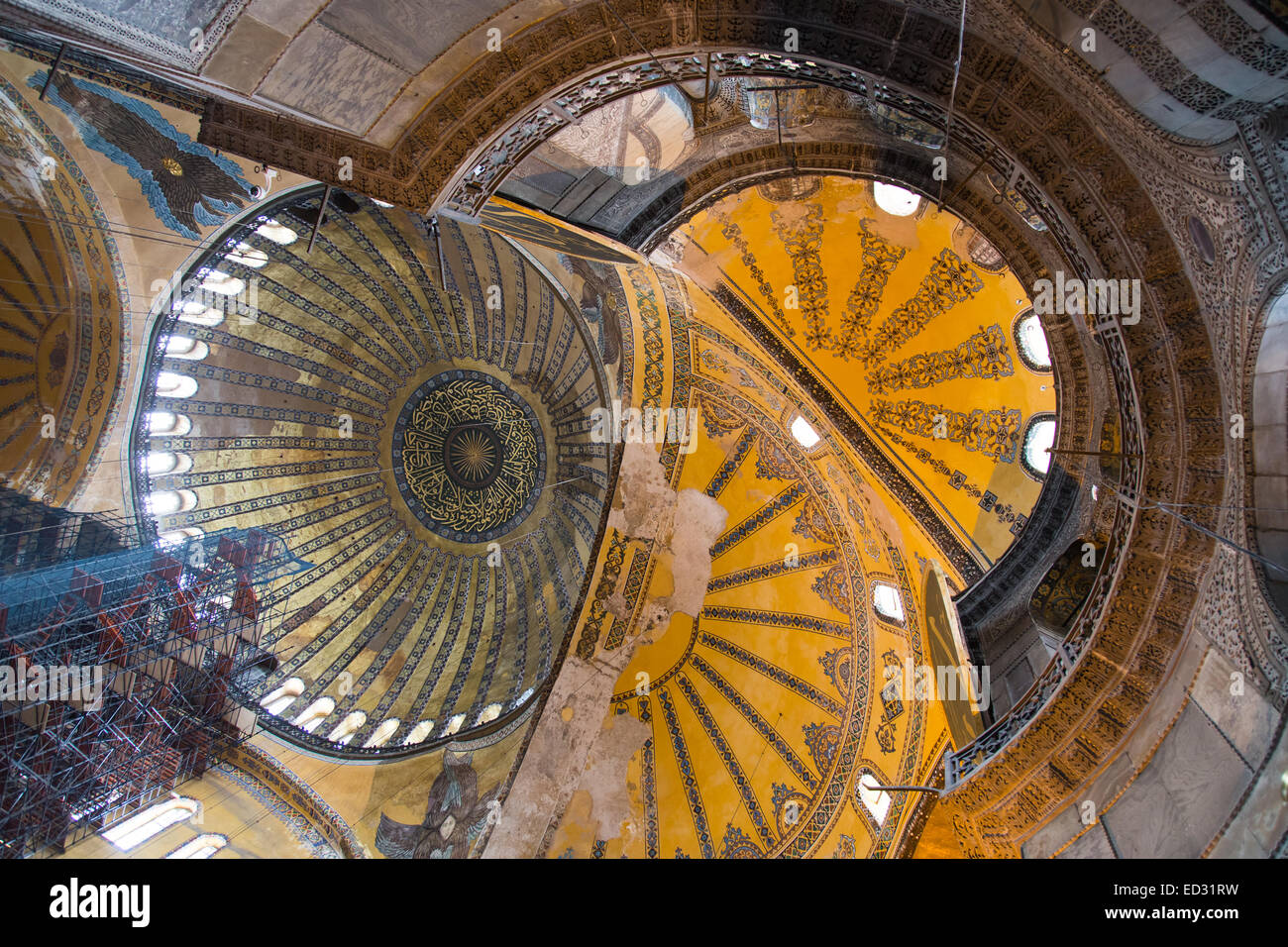 Hagia Sophia Museum in Sultanahmet district of Istanbul Stock Photo - Alamy