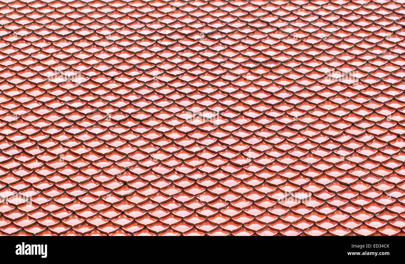 Roof Tile as background or texture Stock Photo
