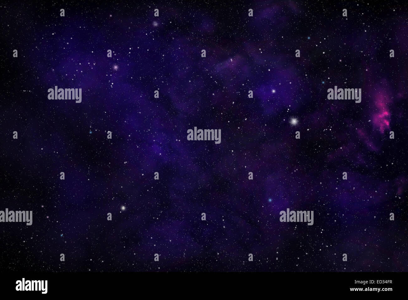 Night sky with stars and nebula Stock Photo - Alamy