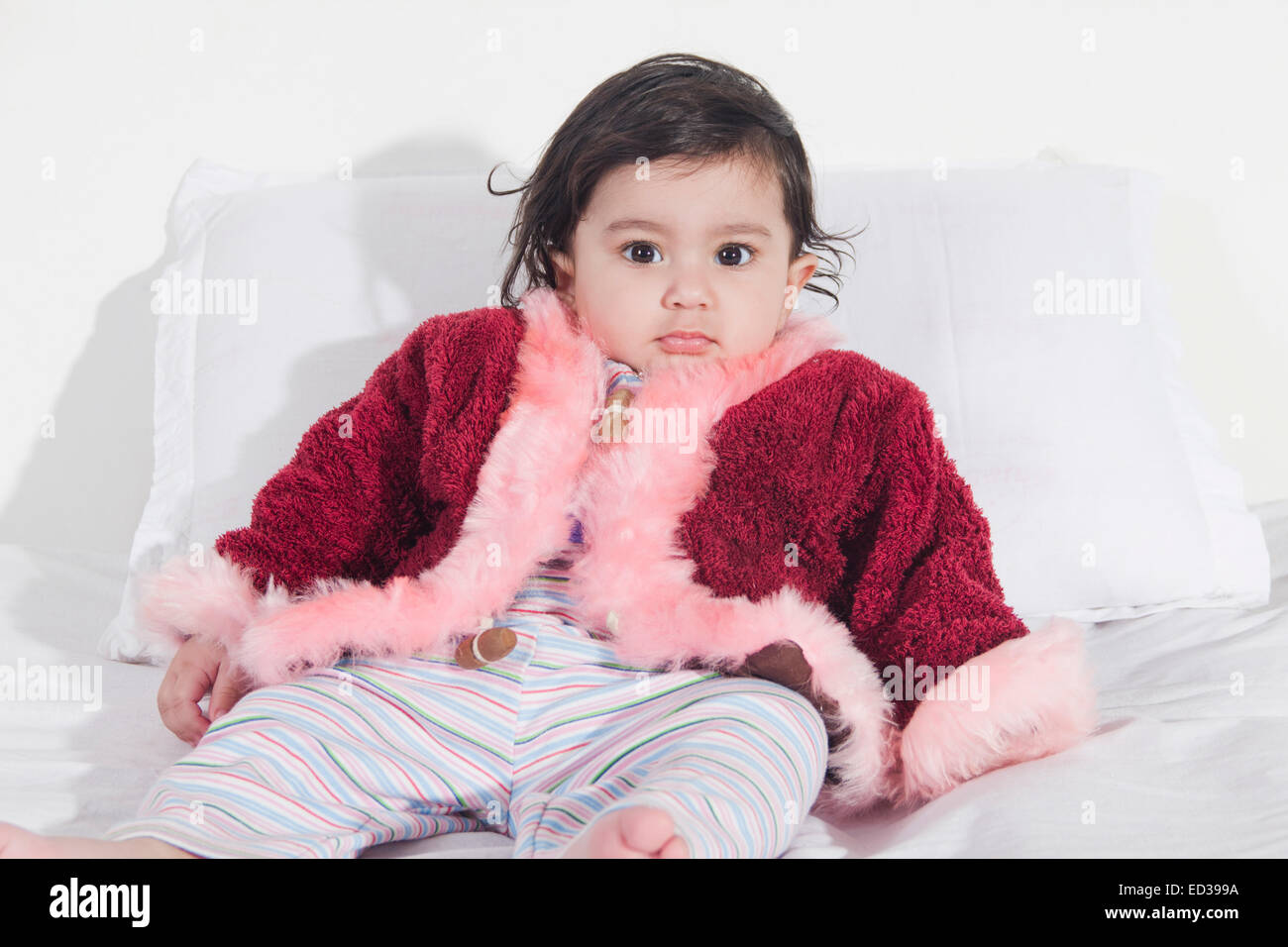 1 indian child Baby Bedroom Stock Photo