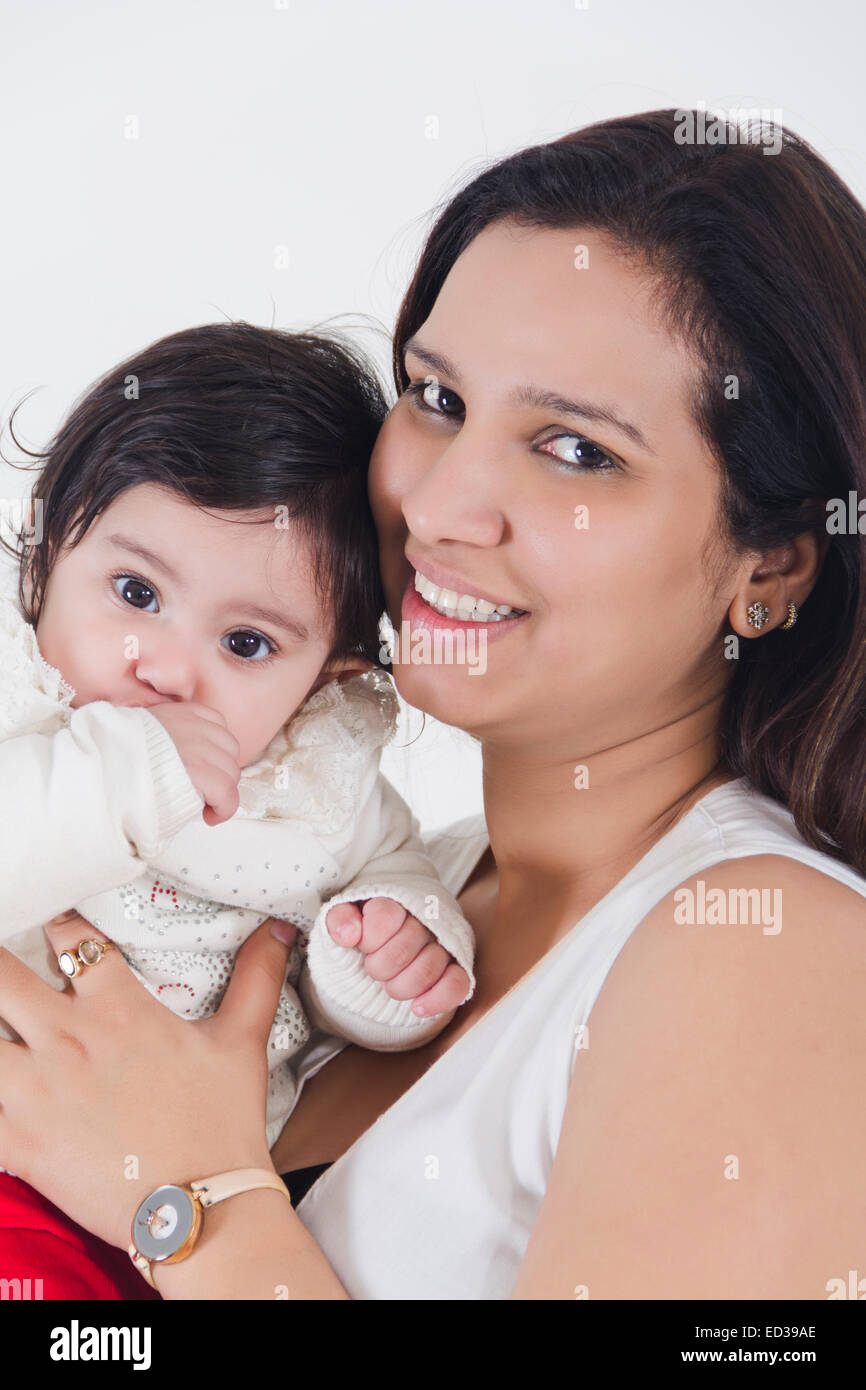 indian Mother New Beginning baby caring Stock Photo Alamy