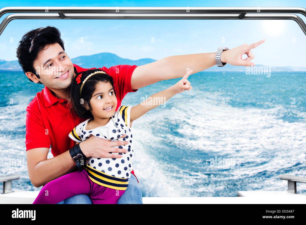 Indian man sitting on boat hi-res stock photography and images - Alamy