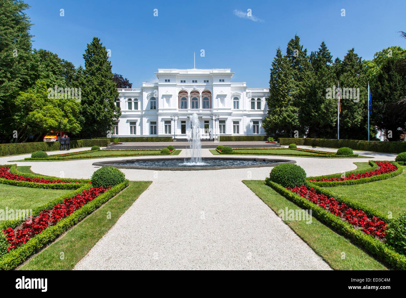 Villa Hammerschmidt in Bonn since 1950 and official residence of the German President, since 1994, secondary residence Stock Photo