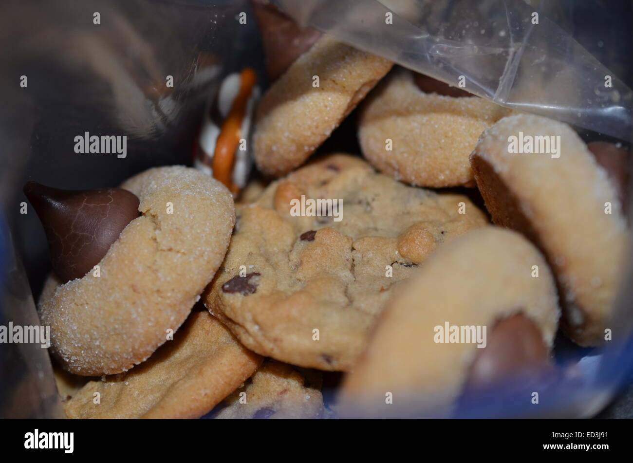 bag of cookies Stock Photo Alamy