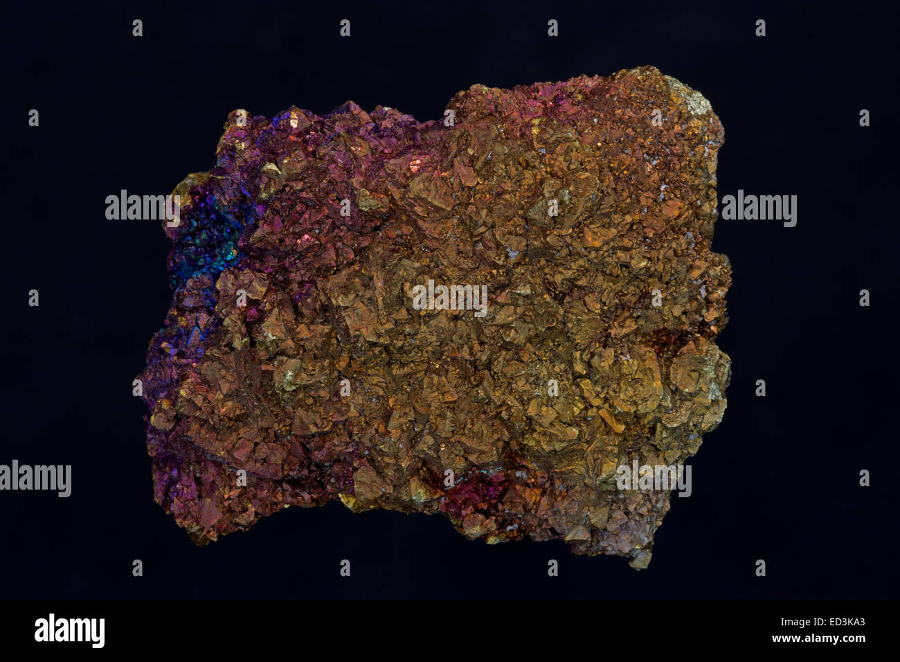 Chalcopyrite, main ore mineral of copper, Sweetwater mine, Viburnum