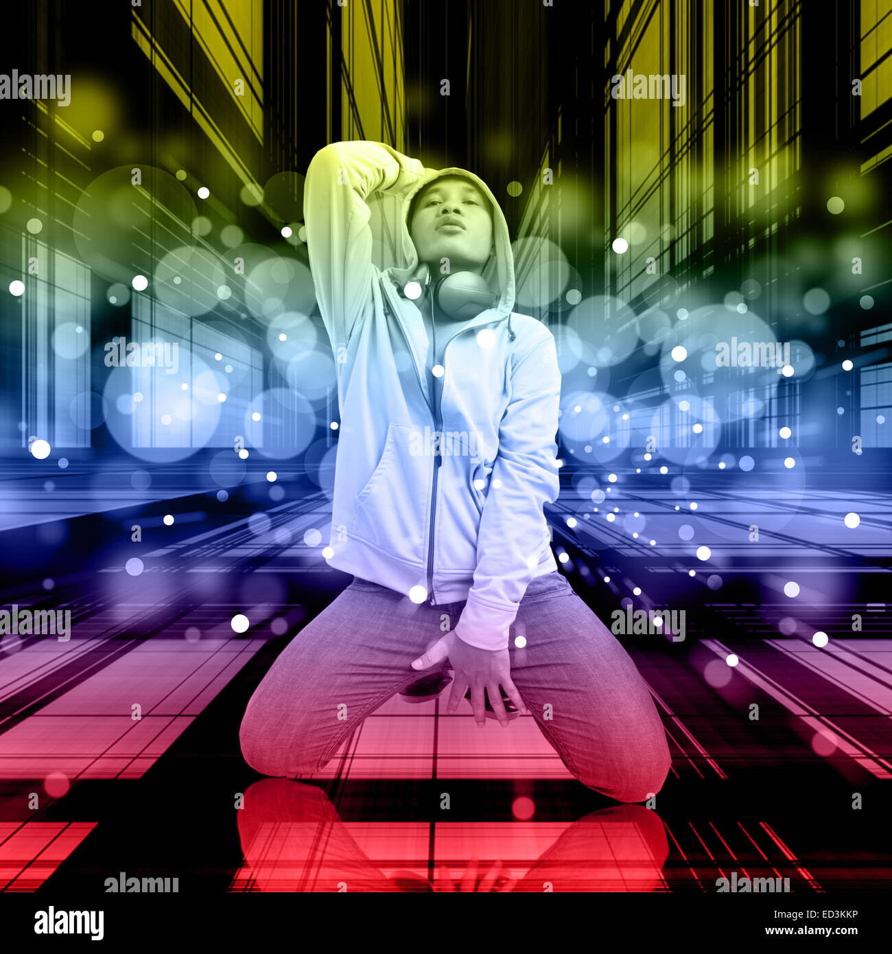 Male Dancer Performing On The Dance Floors Stock Photo Alamy