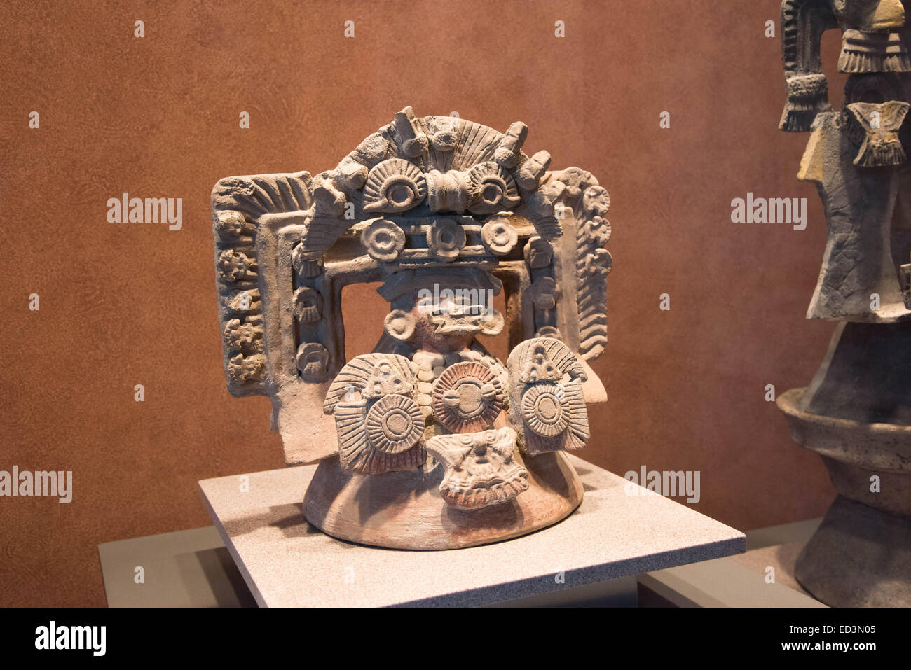 The National Museum of Anthropology,Mexico city,Mexico culture of Teotihuacan Stock Photo
