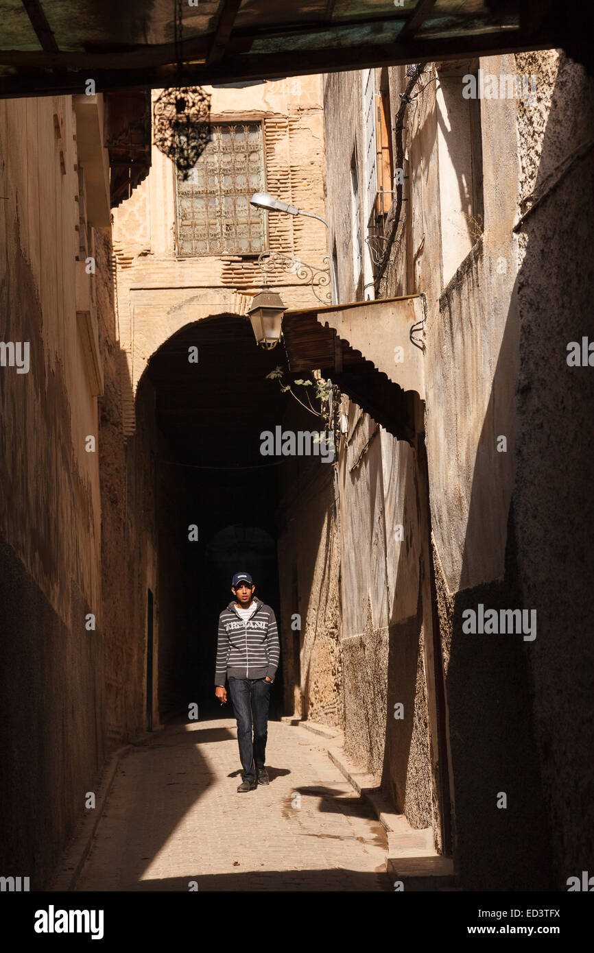 Medina. Fez. Morocco. North Africa. Africa Stock Photo