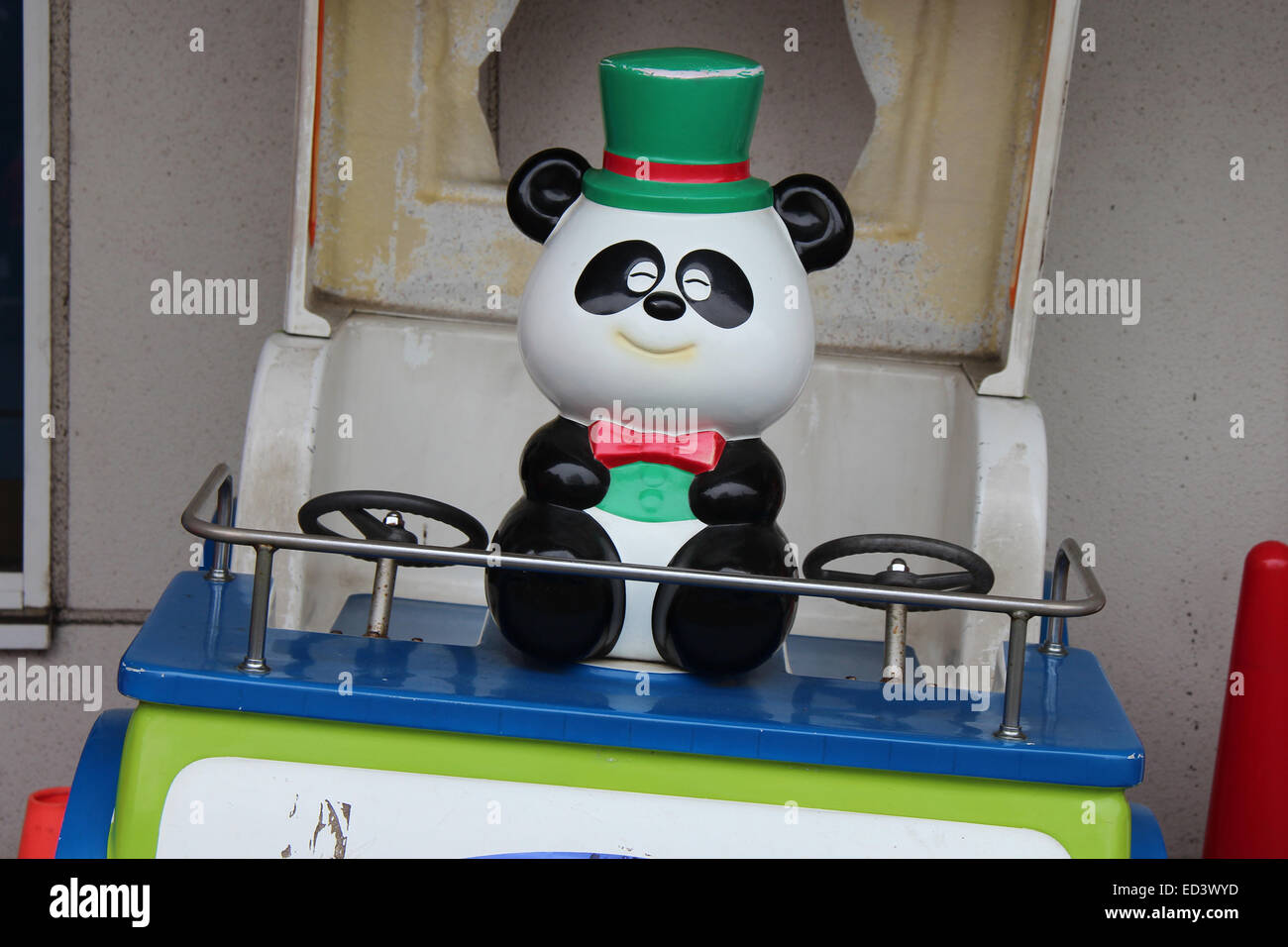 The Statue Of A Panda Decorates A Merry Go Round In A Zoo In Osaka Japan Stock Photo Alamy