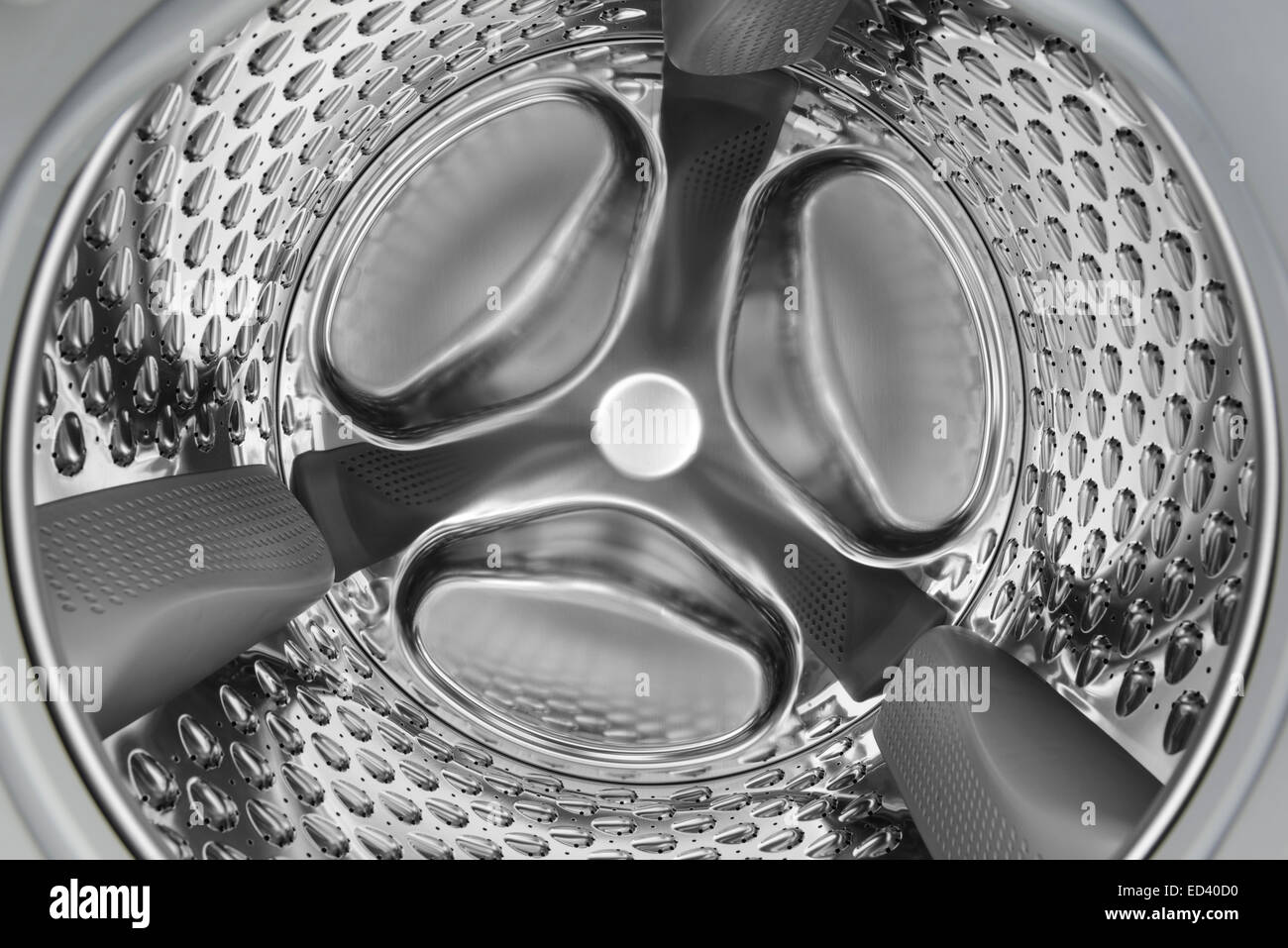 Inside the washing machine Stock Photo Alamy