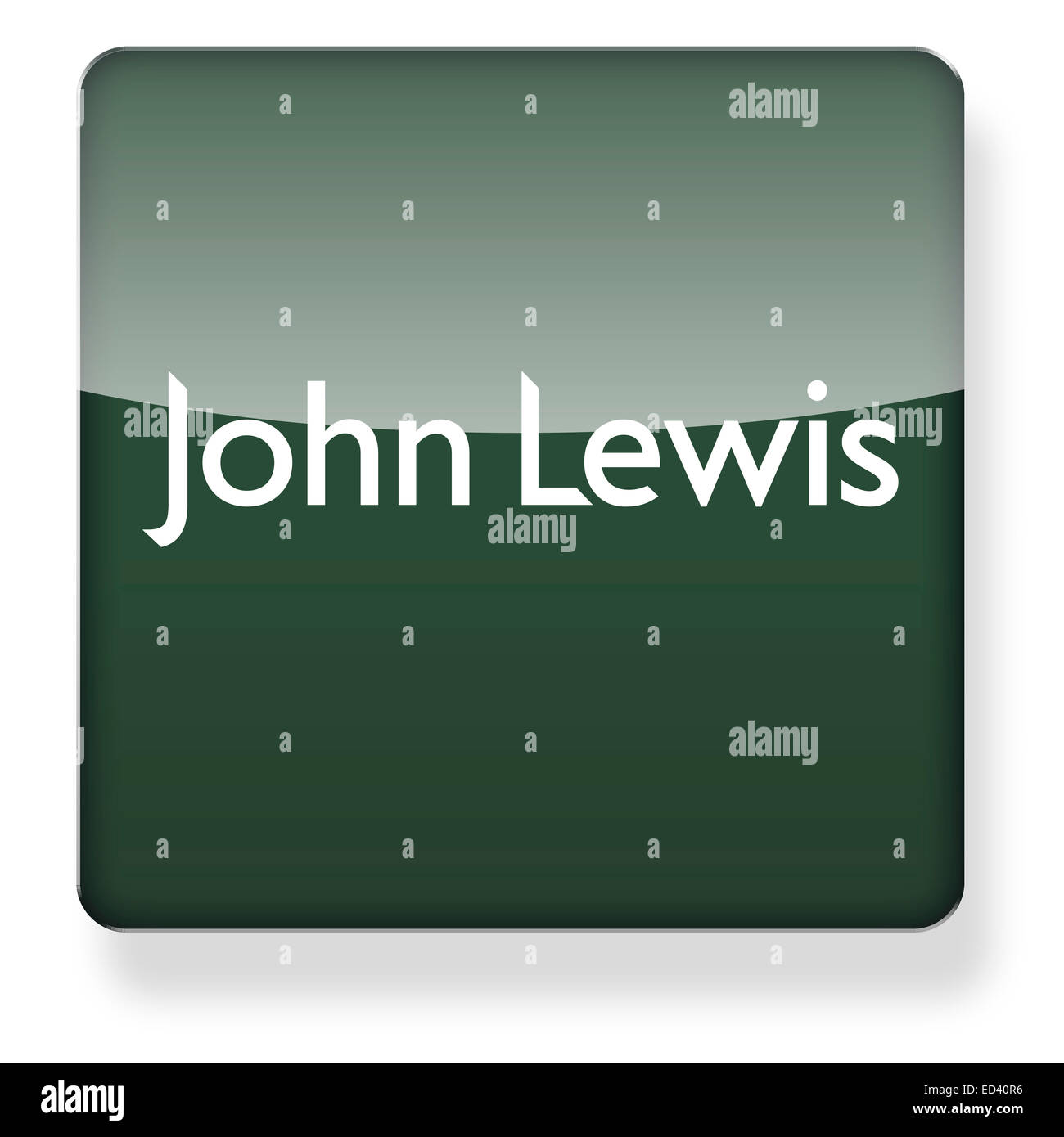 John Lewis logo as an app icon. Clipping path included Stock Photo Alamy