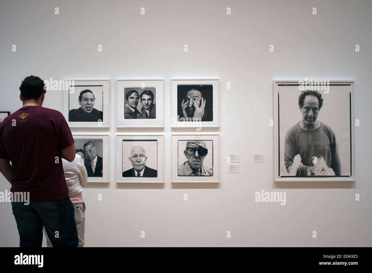 Photography exhibition of Richard Avedon at the Museum of Modern Art Stock  Photo - Alamy