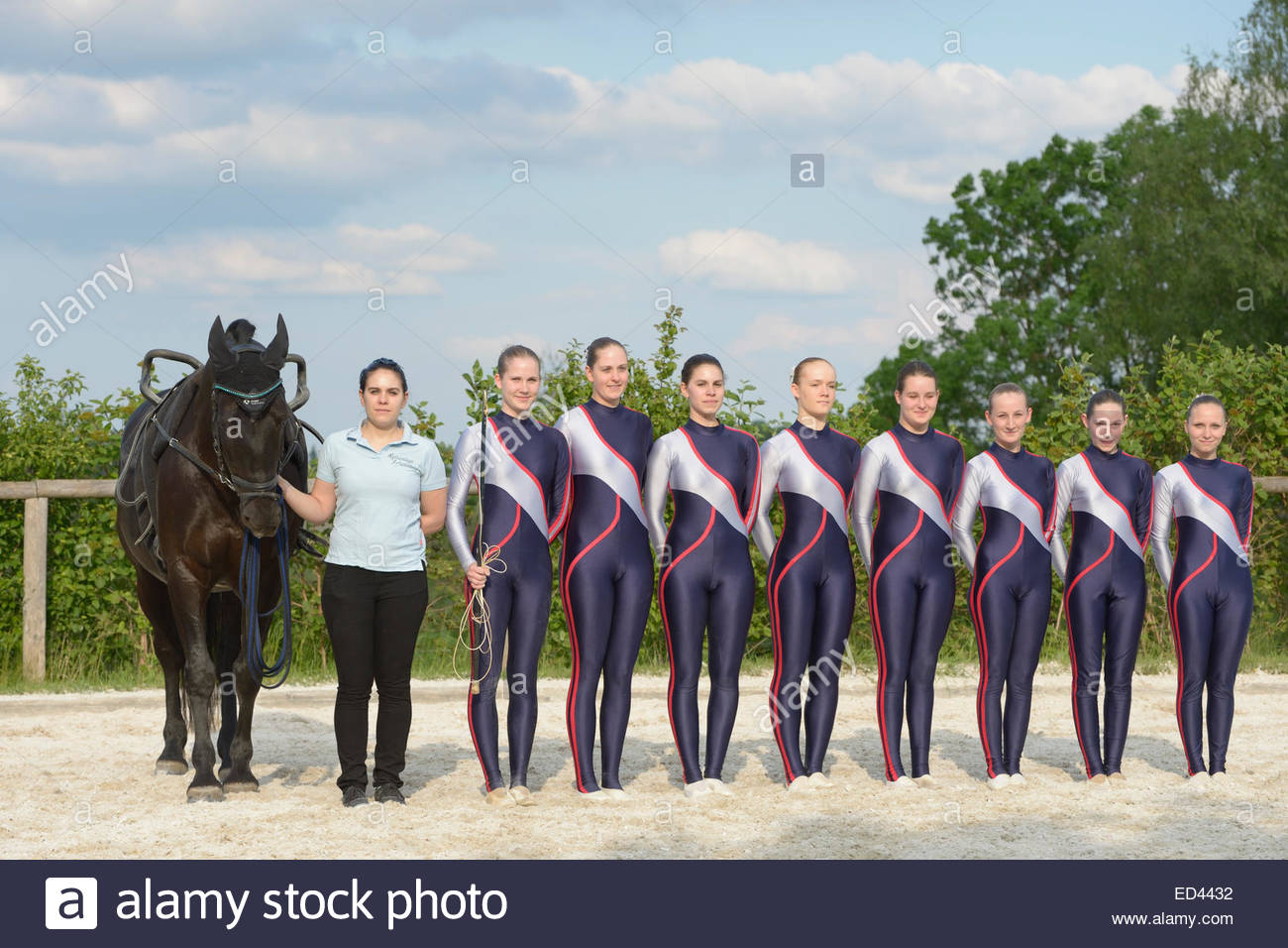 Equestrian Vaulting Stock Photos & Equestrian Vaulting Stock Images Alamy