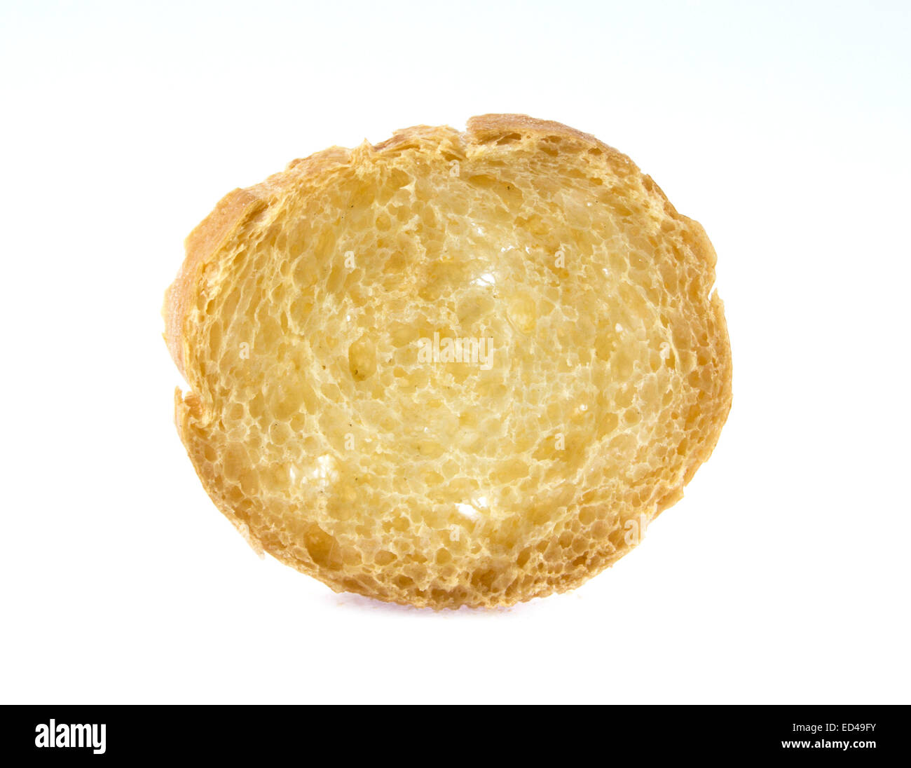 White bread slices. Isolated on white background Stock Photo - Alamy