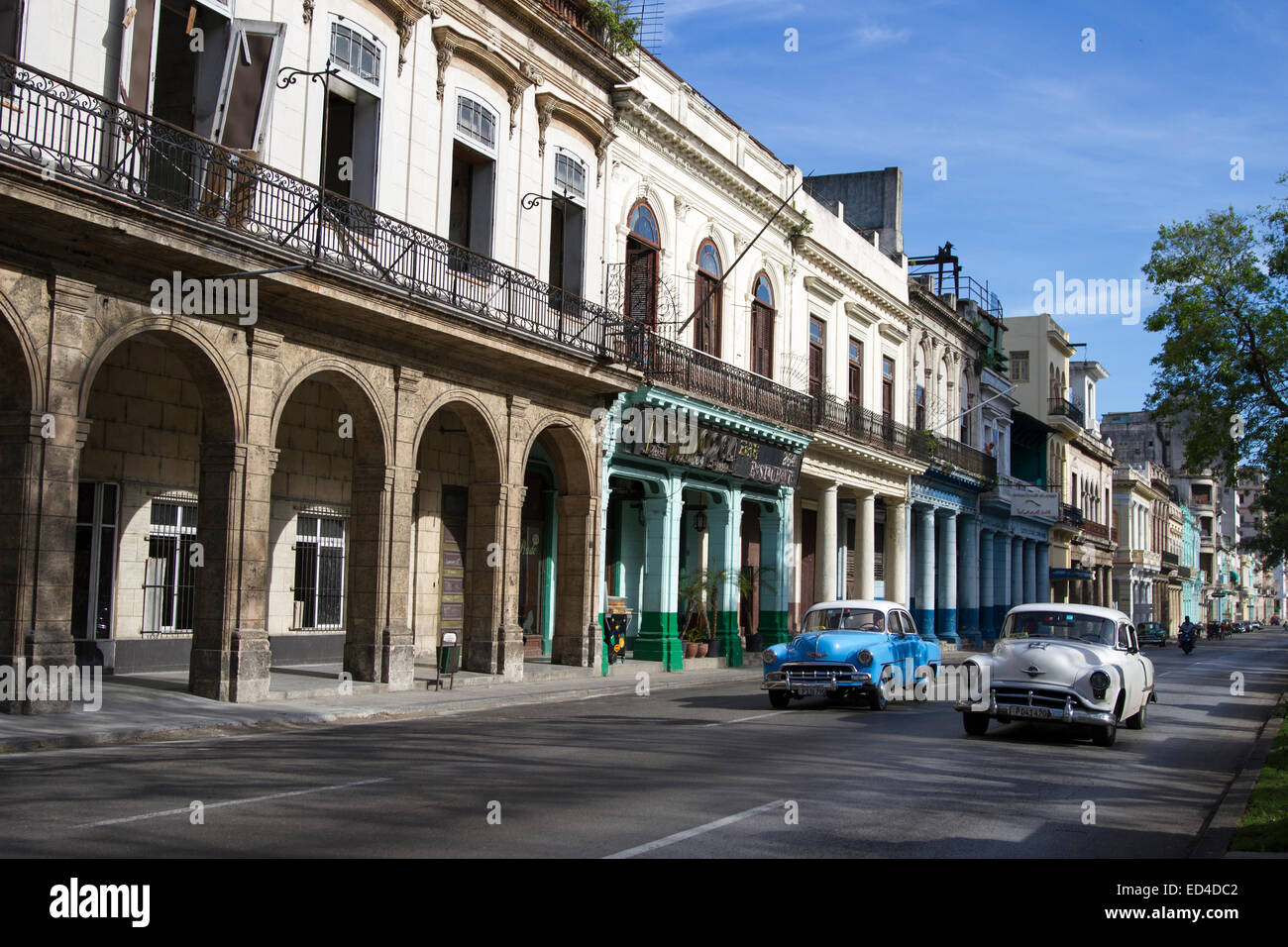 The Streets of Havana Cuba Stock Photo
