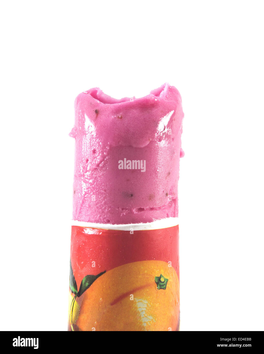 ice cream isolated on white background Stock Photo - Alamy