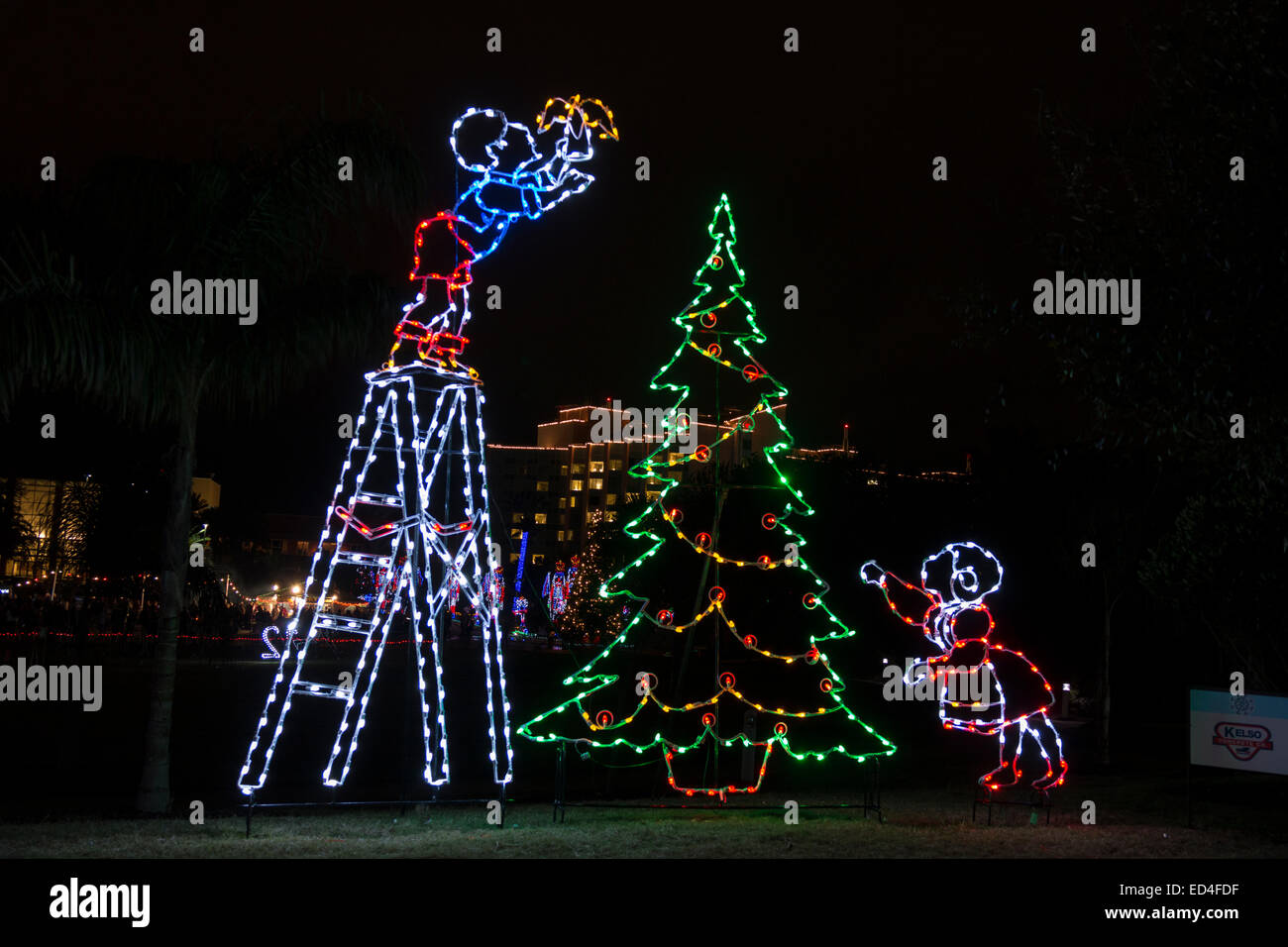 Festival of Lights Holiday celebration at Moody Gardens in Galveston