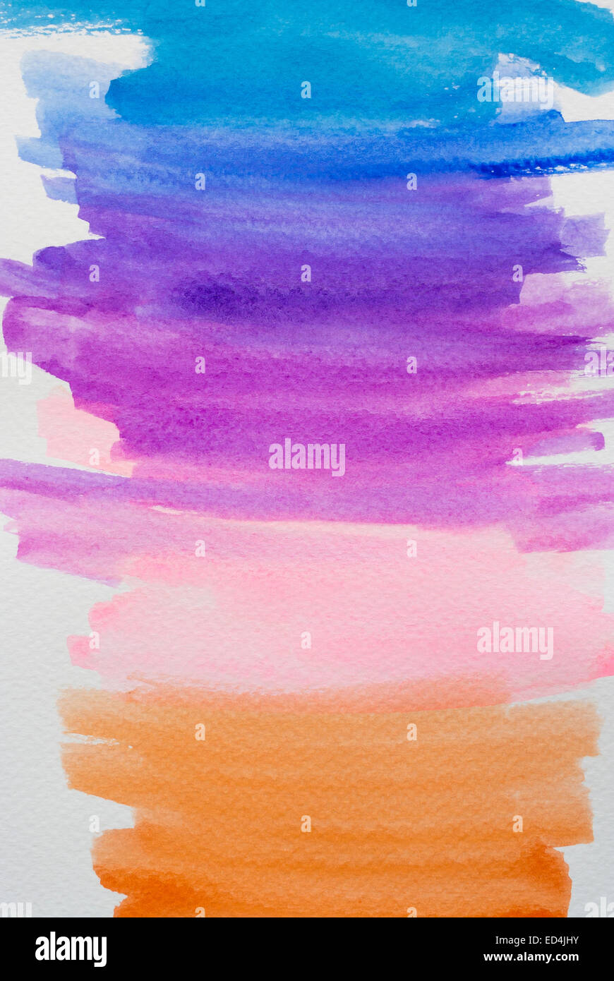 watercolor brush strokes Stock Photo Alamy