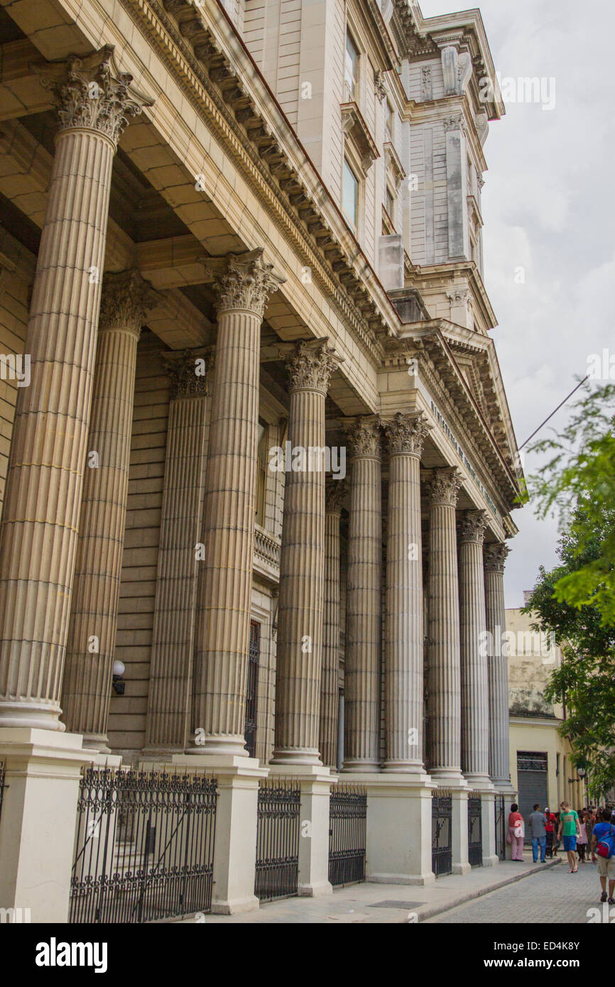 Beautiful Architecture in Havana Stock Photo