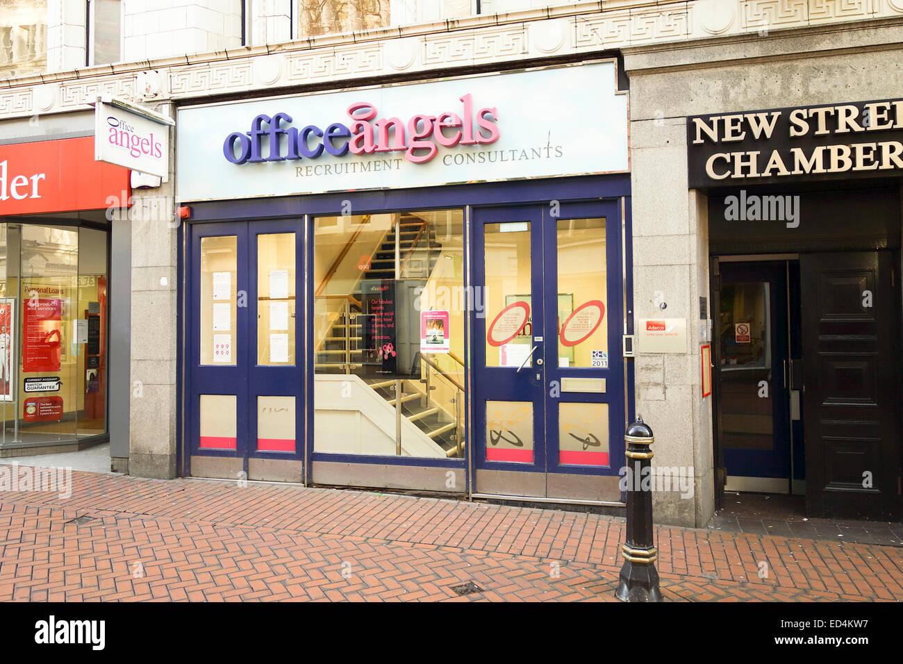 Office angels recruitment consultancy in Birmingham UK Stock Photo