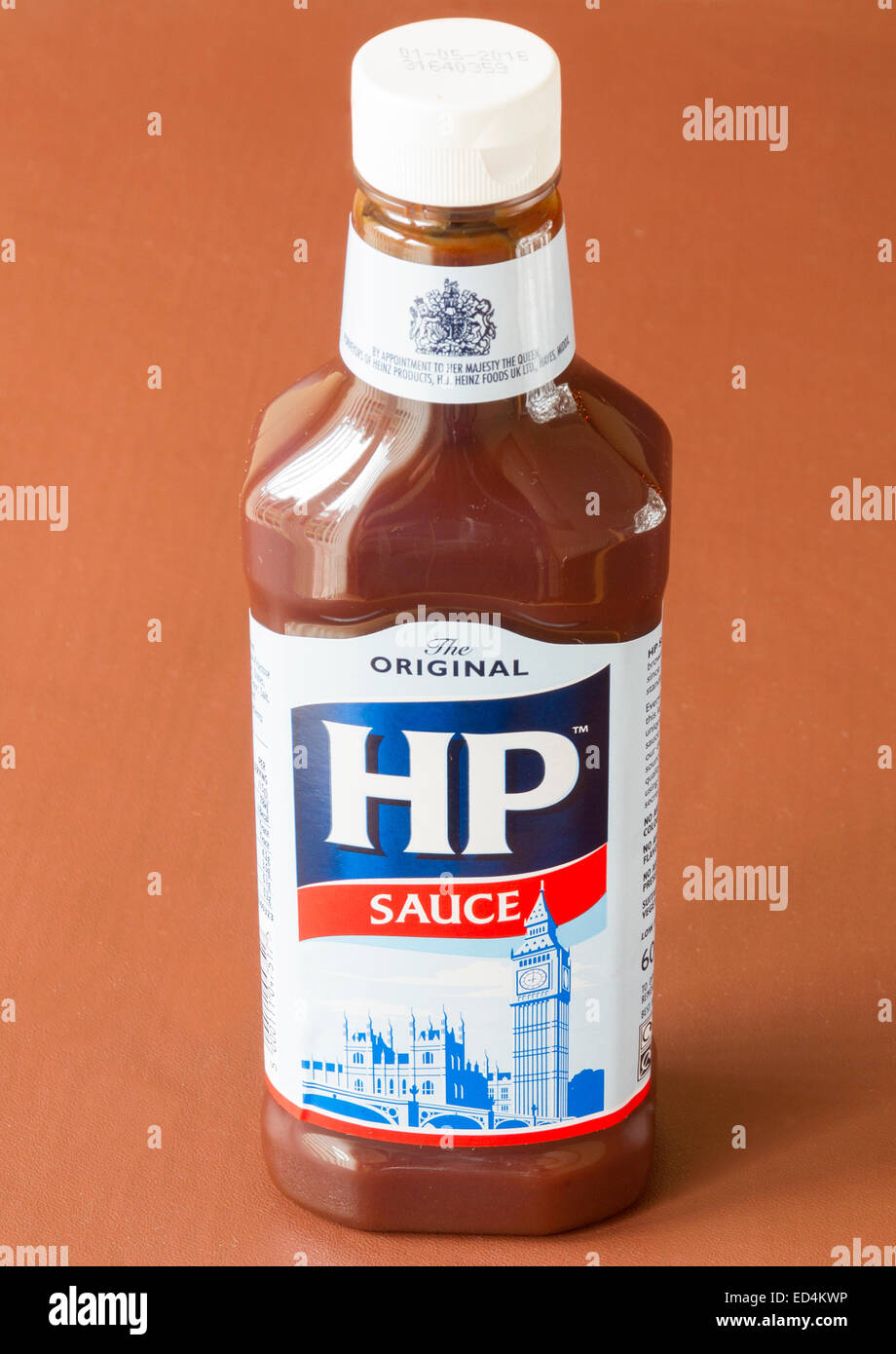 A bottle of HP sauce Stock Photo - Alamy