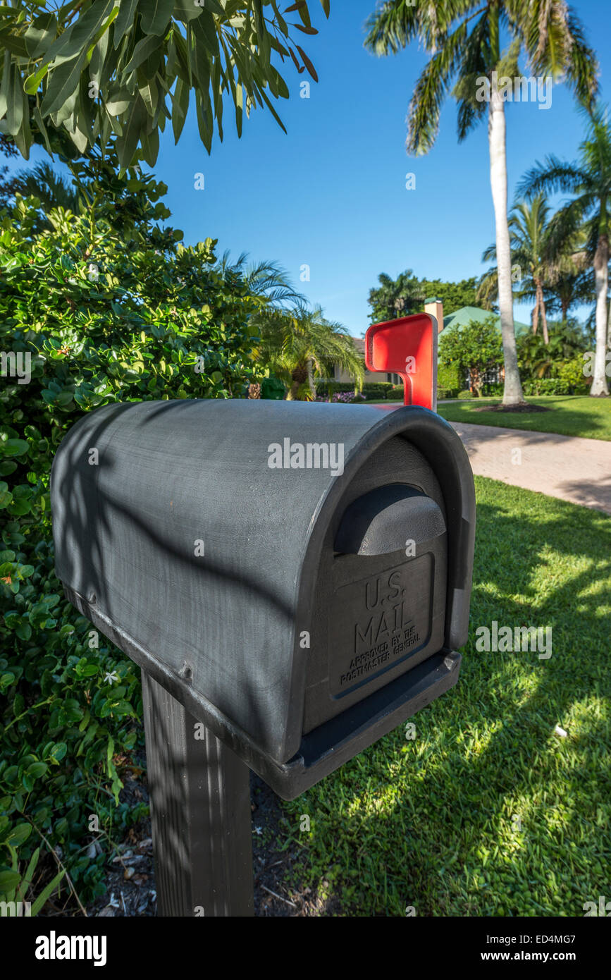 mailbox; naples; florida; usa; letters; post Stock Photo Alamy