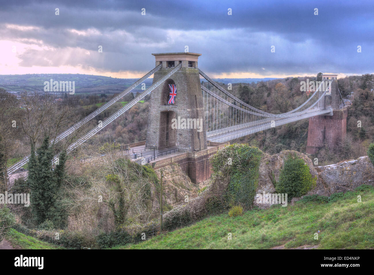 clifton Suspension bridge Bristol Stock Photo