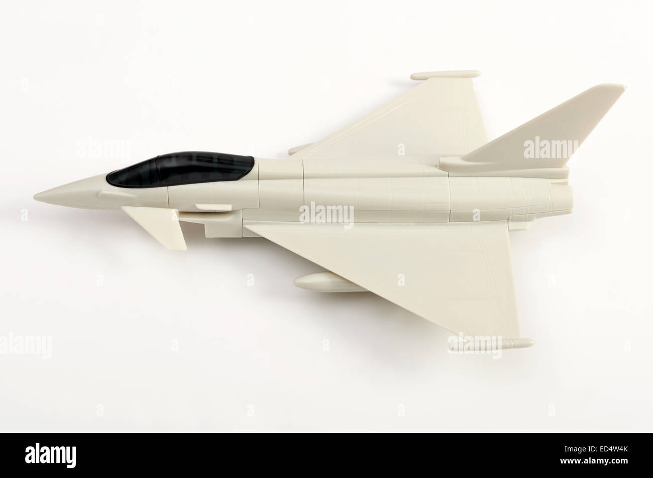 Airfix Quick Build Typhoon fighter jet Stock Photo