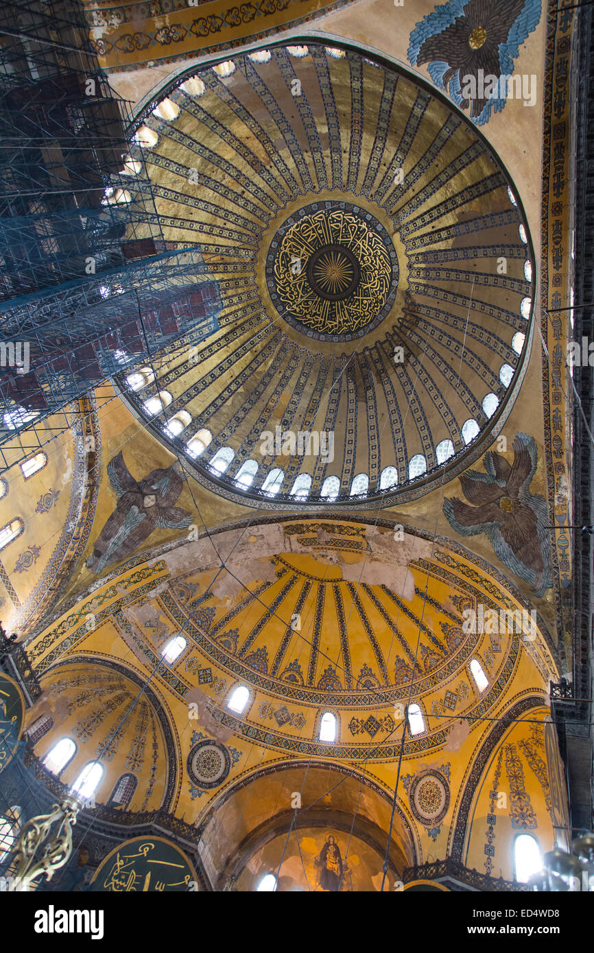 Hagia Sophia Museum Sultanahmet district Istanbul Stock Photo - Alamy