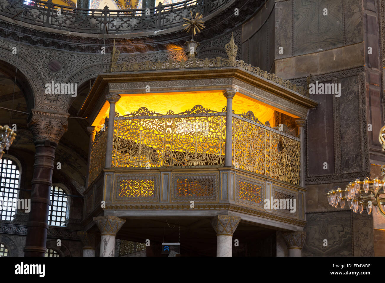Hagia Sophia Museum Sultanahmet district Istanbul Stock Photo - Alamy