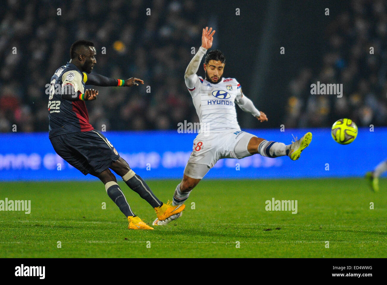 Bordeaux, France. 21st Dec, 2014. French League 1 football. Bordeaux