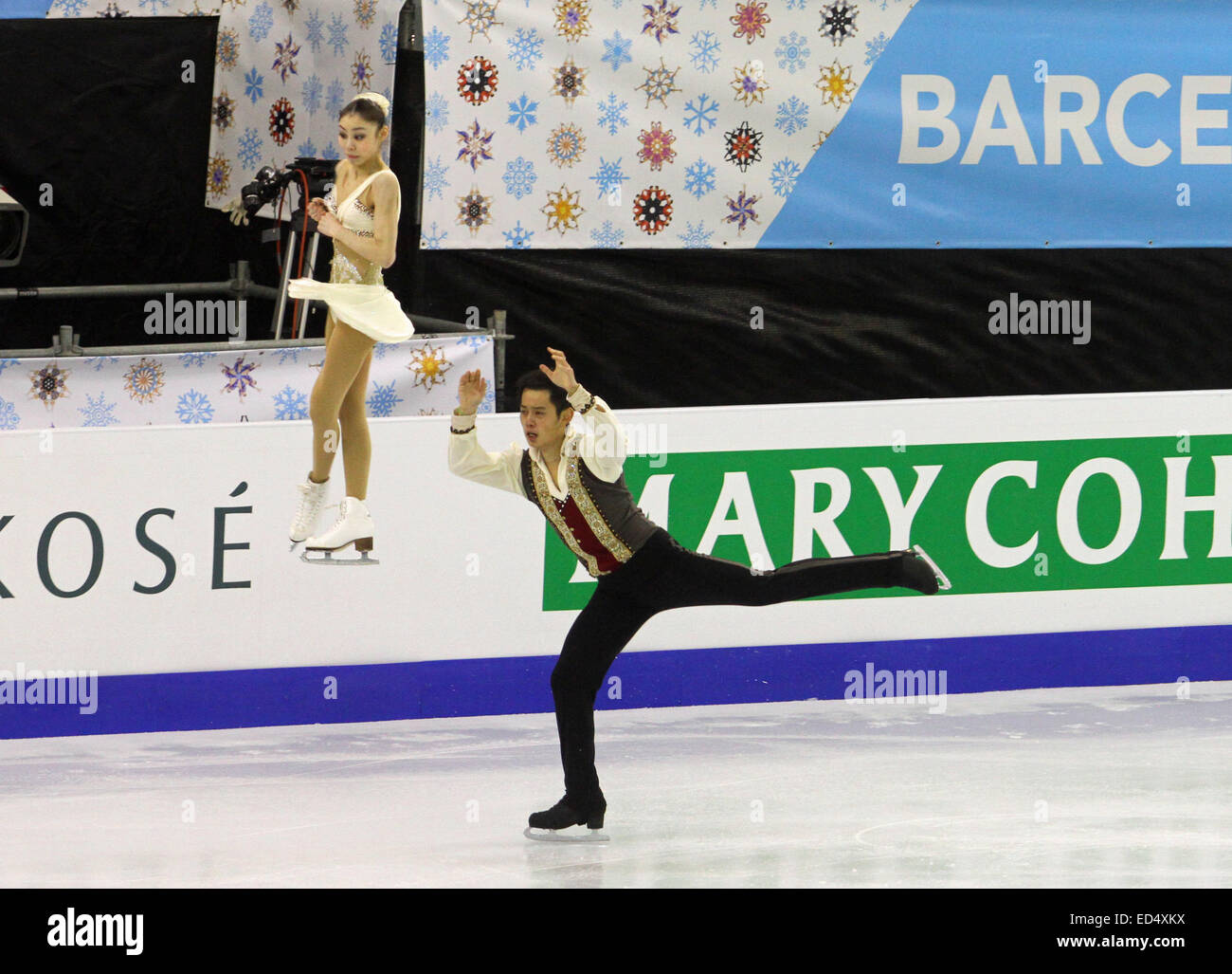 Barcelona, Spain. 11th Dec, 2014. ISU Grand Prix of Figure Skating