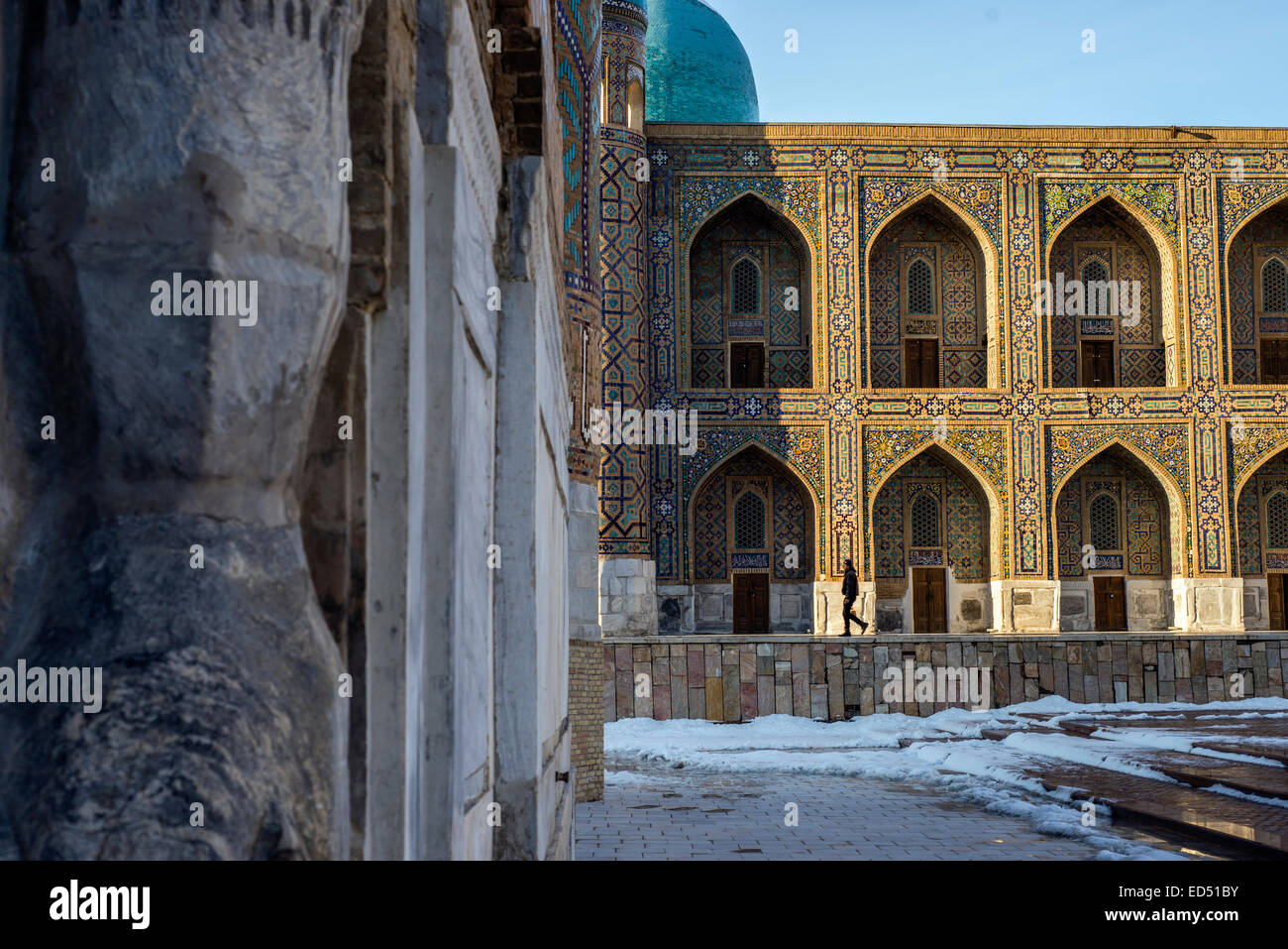 Samarqand Registan Square Hi Res Stock Photography And Images Alamy