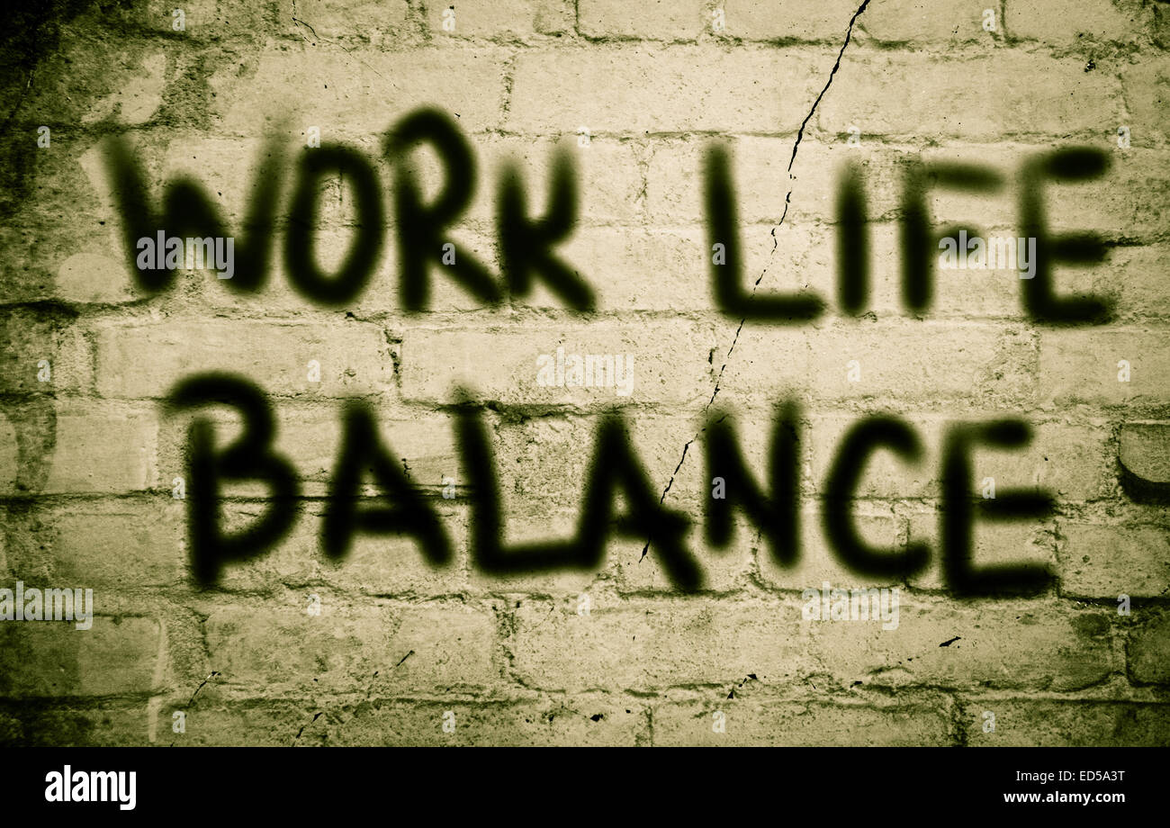 Work life balance handwritten hi-res stock photography and images - Alamy