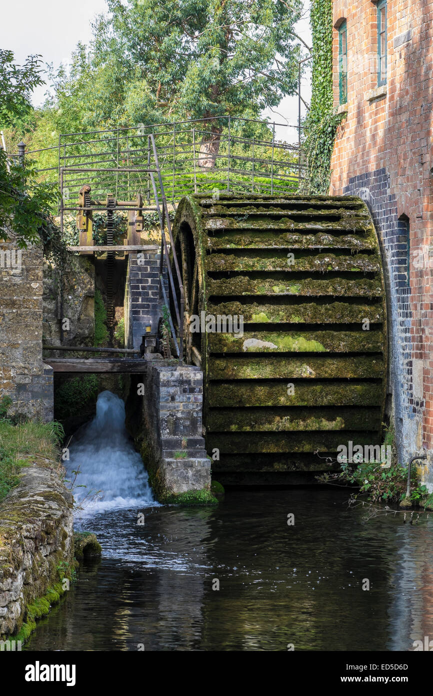 The Old Mill on river Eye Mill Lane Lower Slaughter The Cotswolds