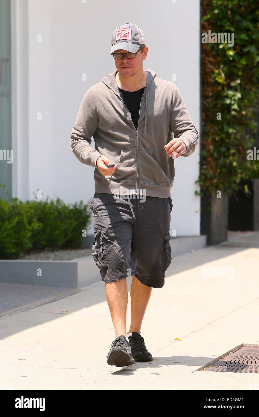 Matt Damon Leaves Rise Movement Gym In West Hollywood Featuring Matt matt-damon-leaves-rise-movement-gym-in-west-hollywood-featuring-matt