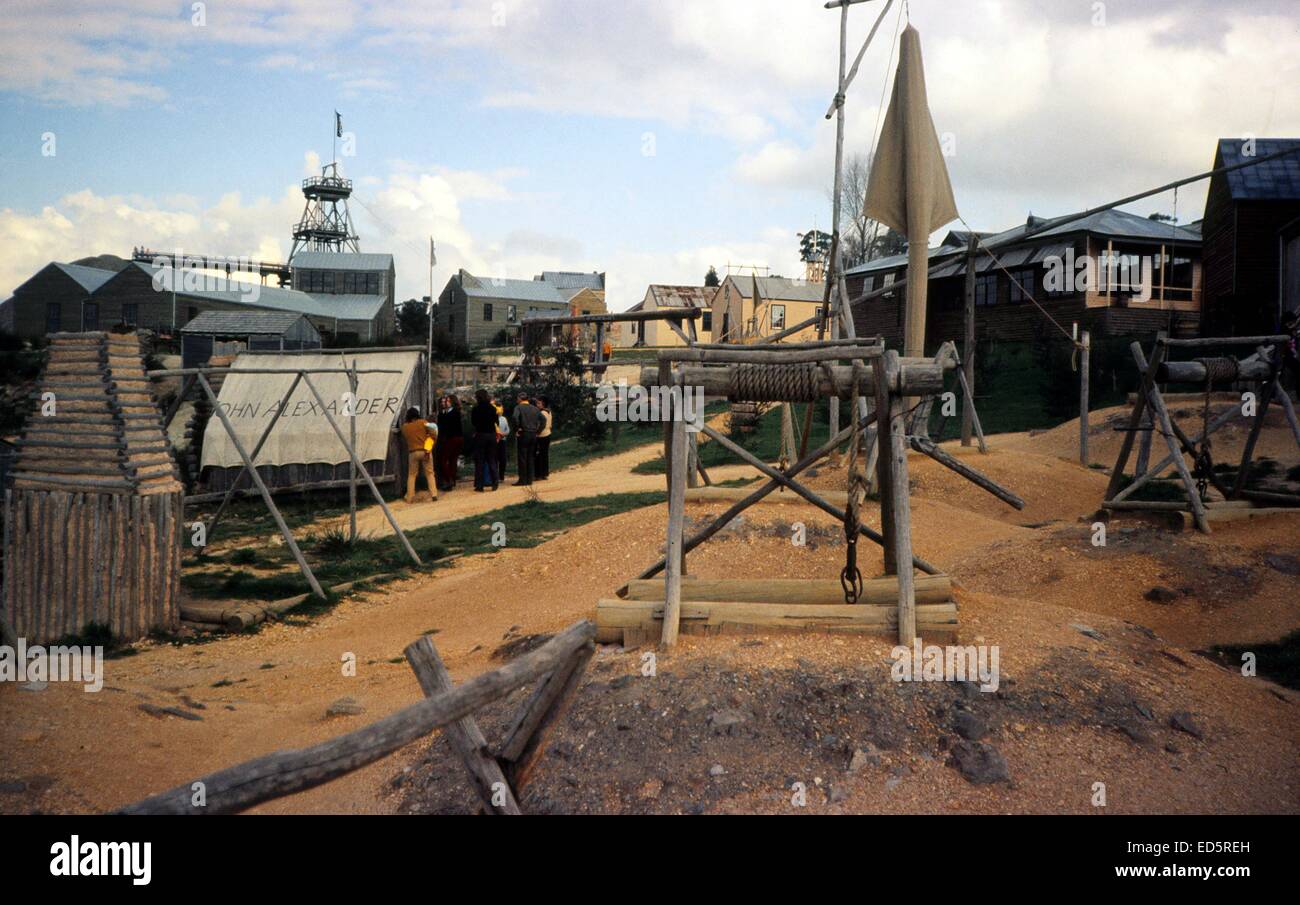 Sovereign Hill, Ballarat, Victoria Stock Photo Alamy