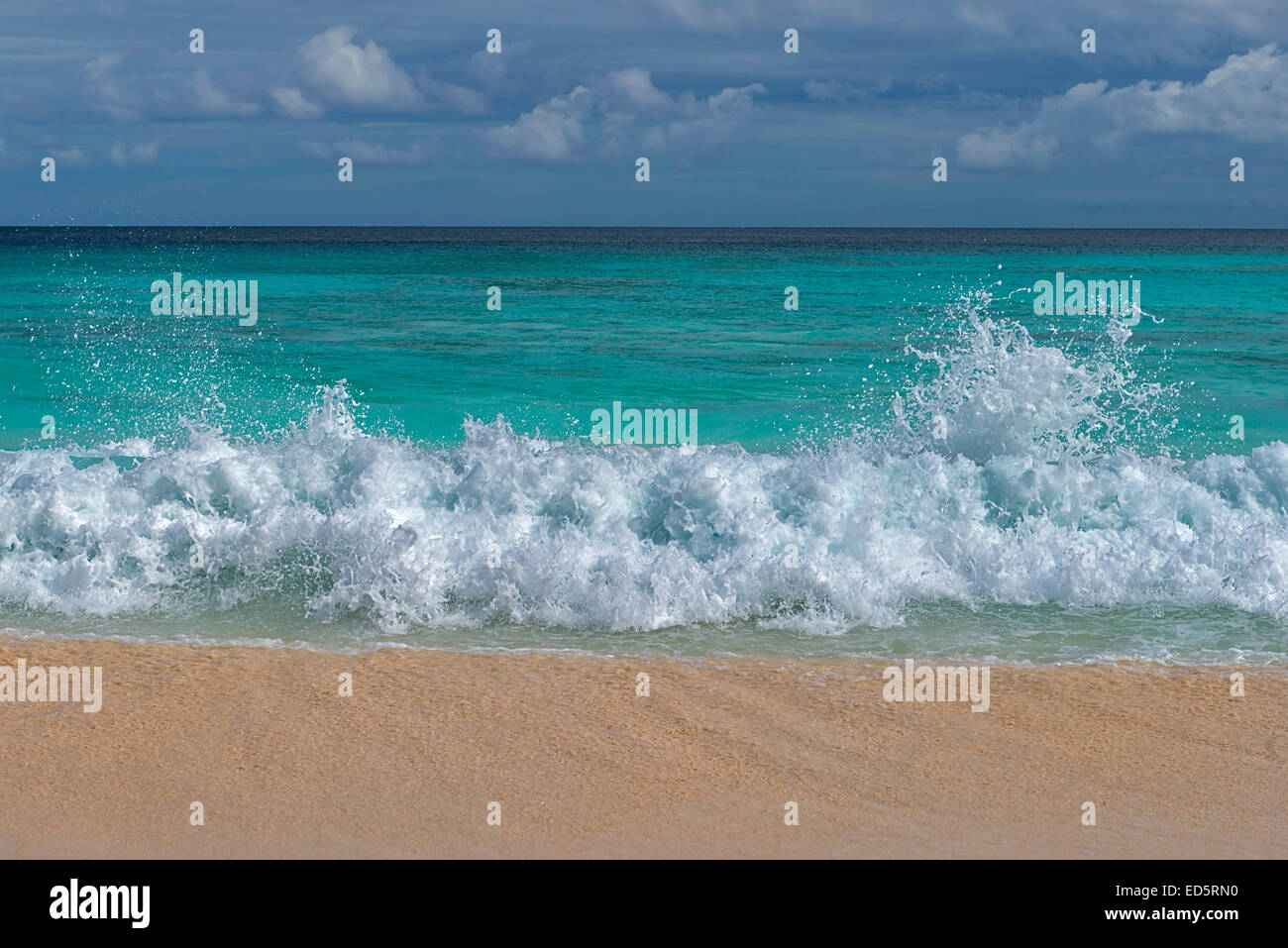 Grand Anse Beach in La Digue, Seychelles Stock Photo Alamy
