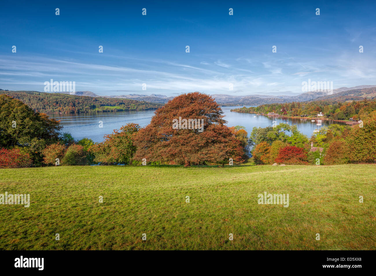 Lake Windermere, Lake District National Park, Cumbria, England, UK