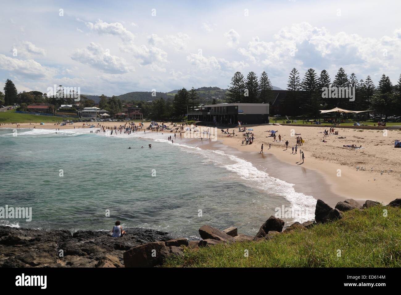 Kiama Surf Beach Stock Photo Alamy