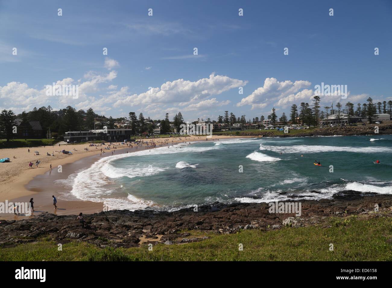 Kiama Surf Beach Stock Photo Alamy