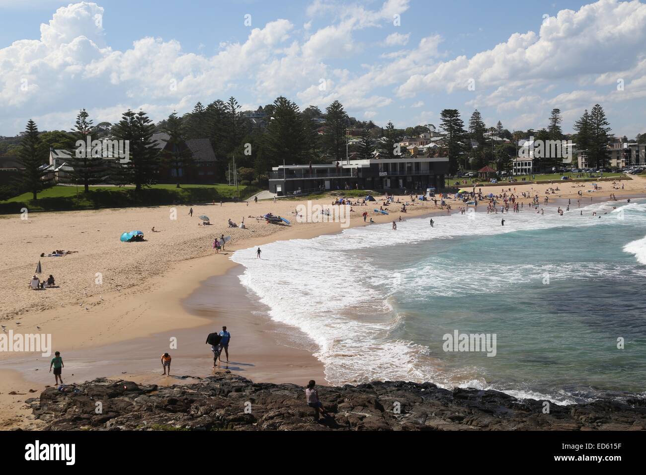 Kiama Surf Beach Stock Photo Alamy