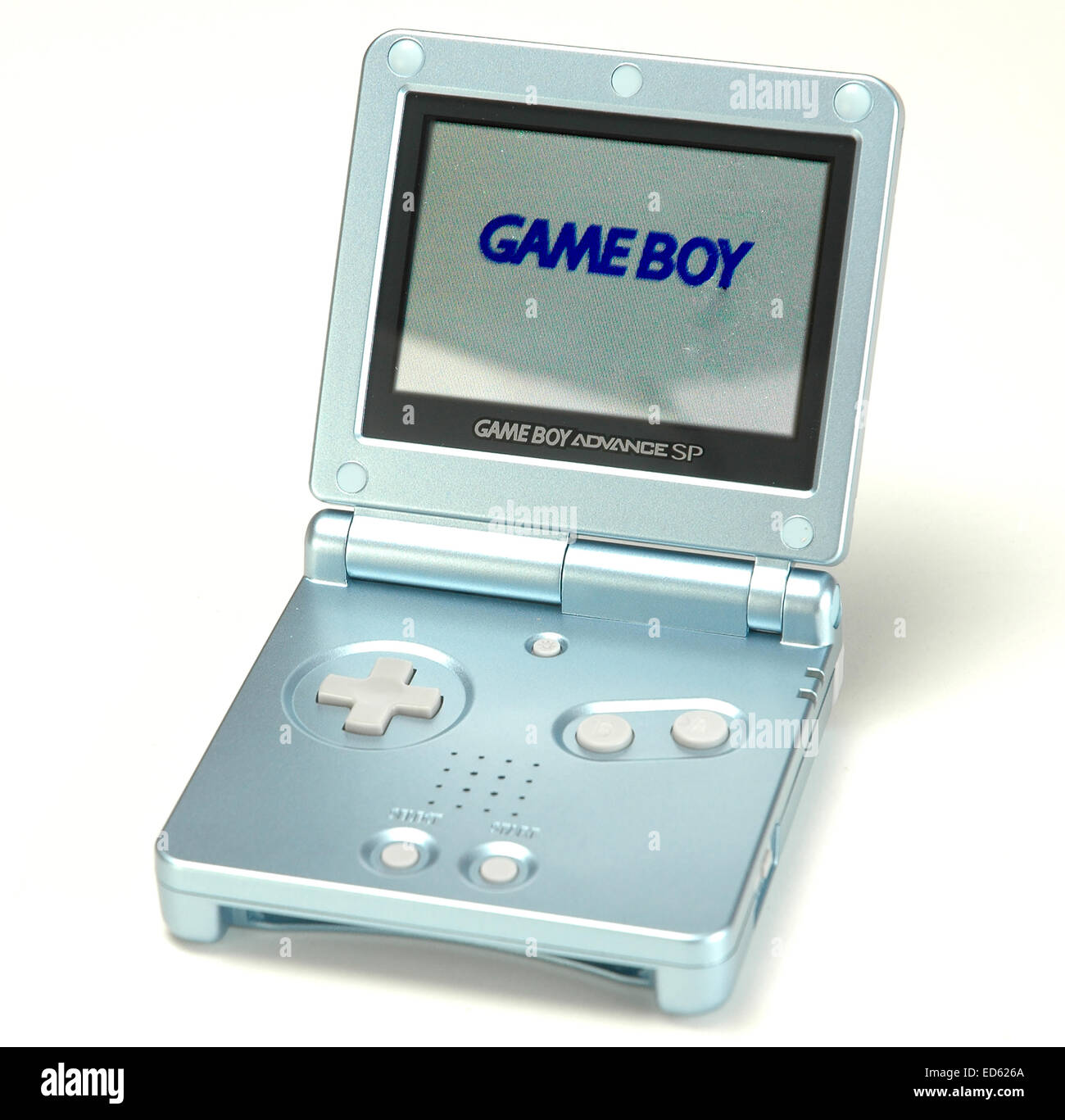 Nintendo Game Boy Advance SP console Stock Photo
