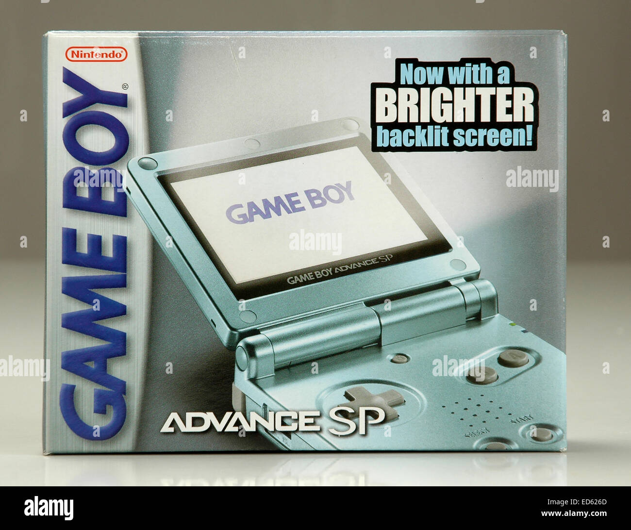 Nintendo Game Boy console box Stock Photo