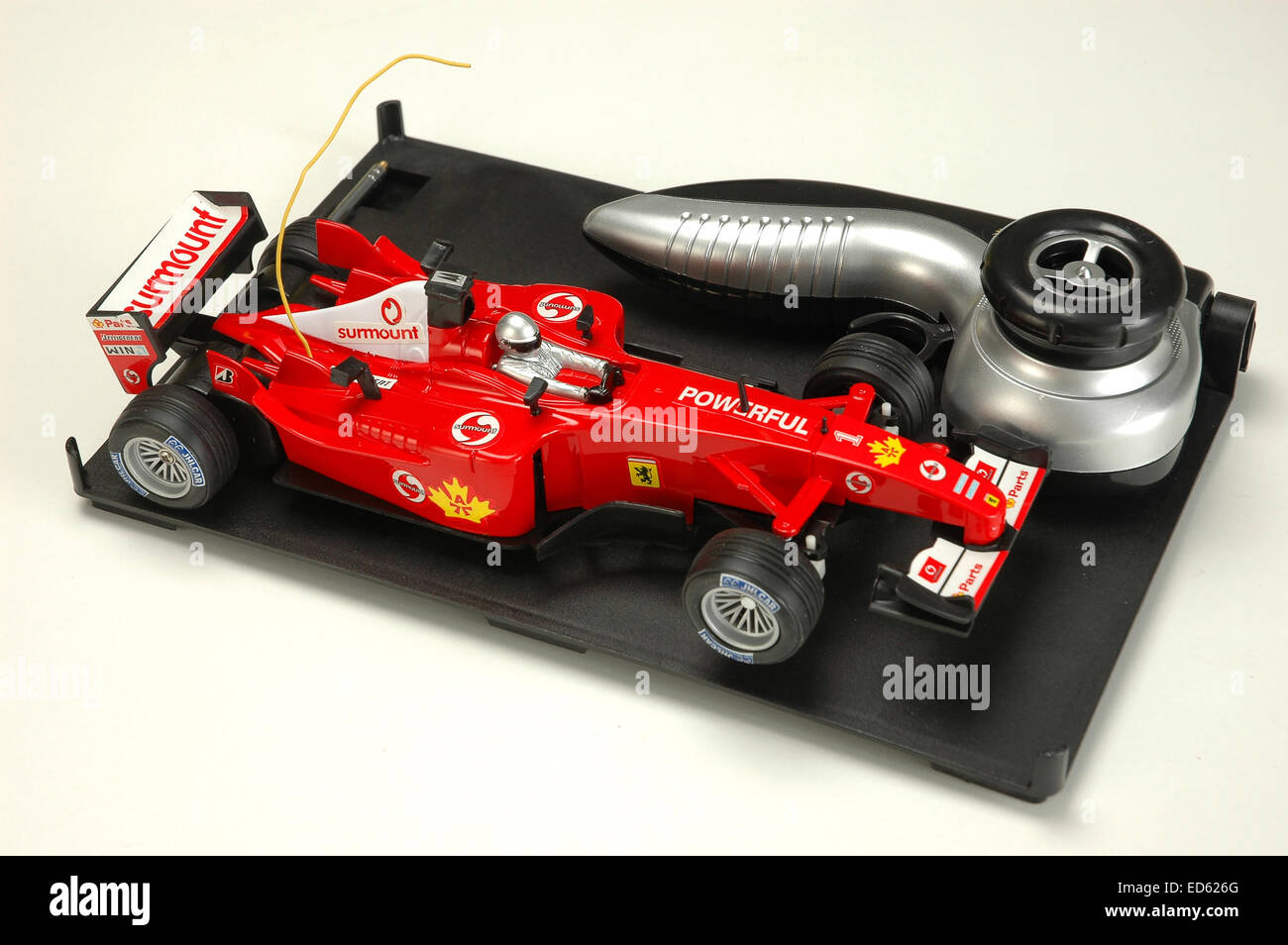 Toy Formula 1 racing car with remote control Stock Photo - Alamy