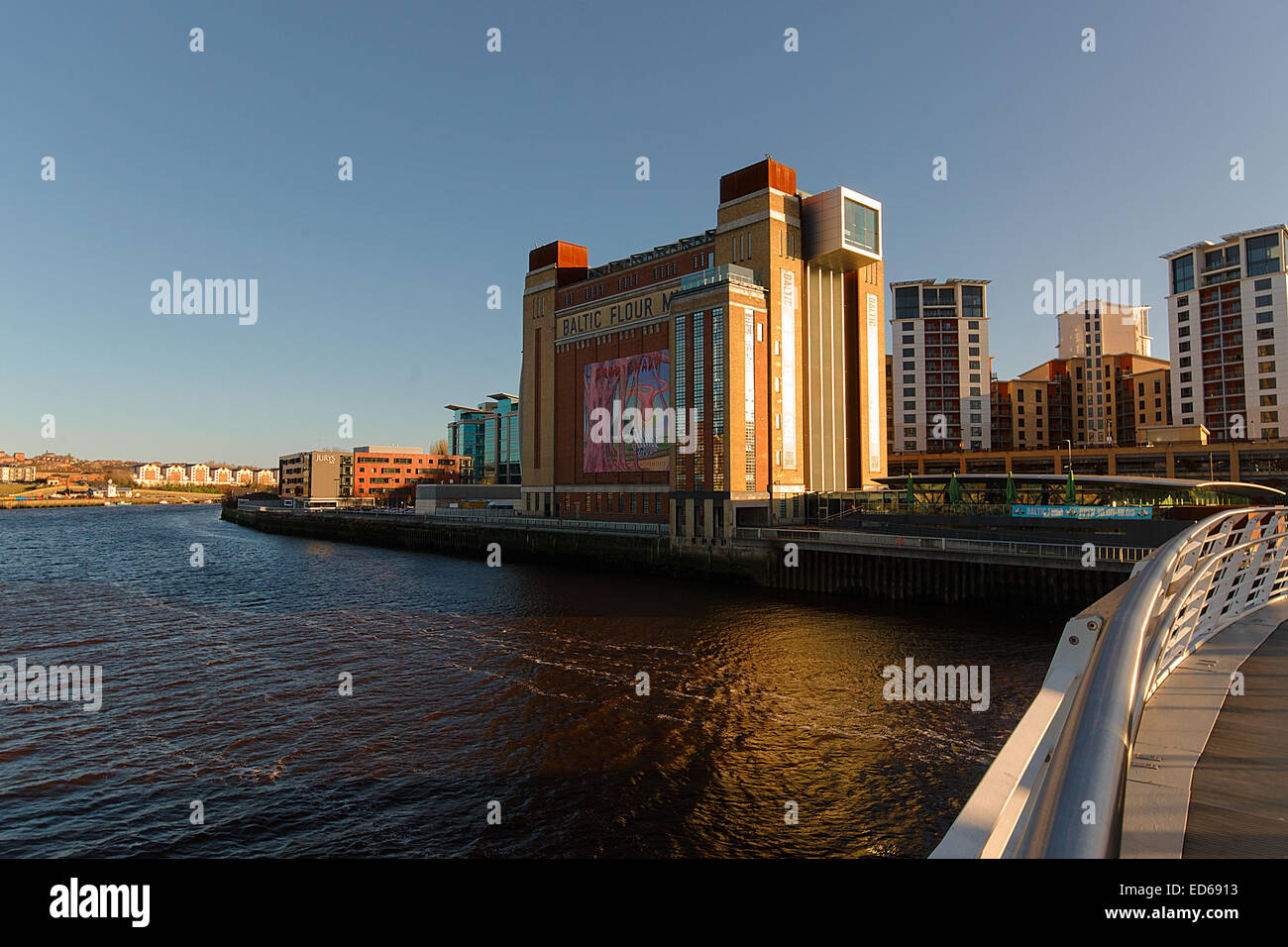 An iconic building on Gateshead Quays and that being the Baltic Flour